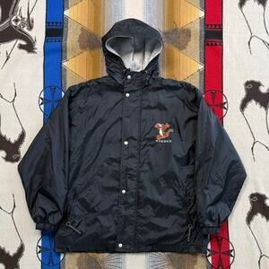 Vintage 90s Tigger Disney Full Zip Windbreaker Jacket Mens Size XL Embroidered